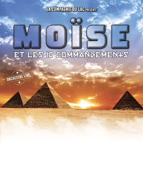 Affiche de Moise et les Dix commandements
