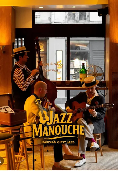 Affiche de Les soirées jazz manouche de l'Atelier d'André