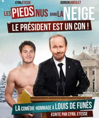 Affiche de Les pieds nus dans la neige