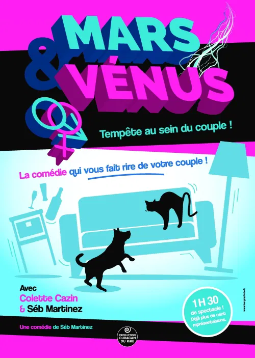 Affiche de Mars & Vénus : tempête au sein du couple