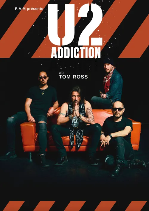 Affiche de U2 Addiction à Valenciennes