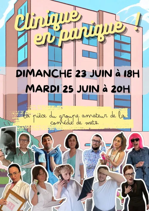 Affiche de Clinique en panique