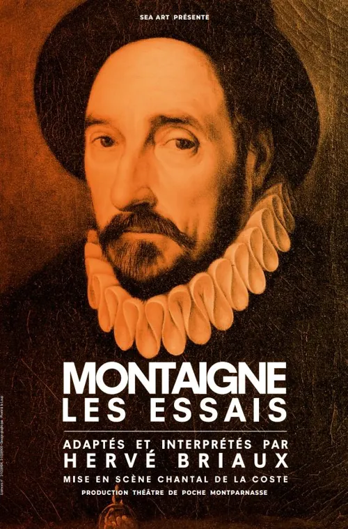 Affiche de Montaigne, les essais