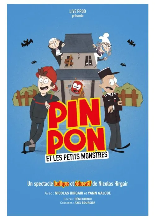 Affiche de Pin Pon et les petits monstres
