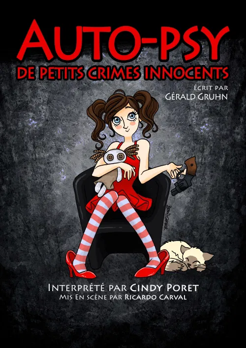 Affiche de Auto-psy de petits crimes innocents