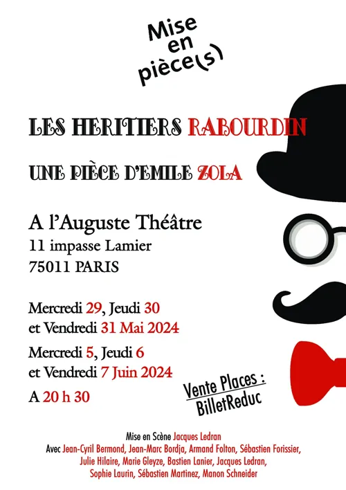 Affiche de Les héritiers Rabourdin