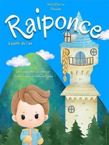 Affiche de Raiponce | version crèche 