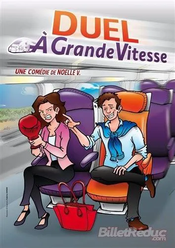 Affiche de Duel à grande vitesse