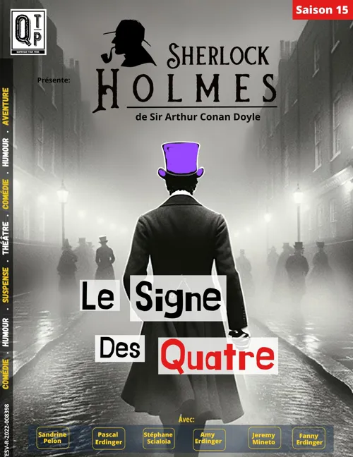 Affiche de Sherlock Holmes et le signe des Quatre