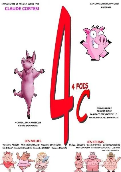 Affiche de Les 4 fois 4 C