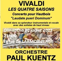 Orchestre Paul Kuentz : Vivaldi les quatre saisons | Larmor Plage - 