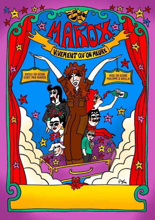 Affiche de Marox dans Vivement qu'on meure !