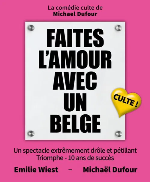 Affiche de Faites l'amour avec un belge !