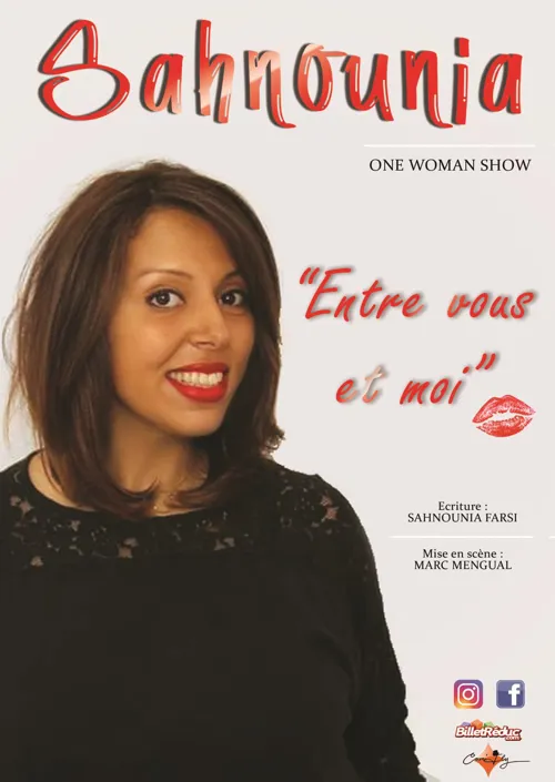Affiche de Sahnounia dans entre vous et moi