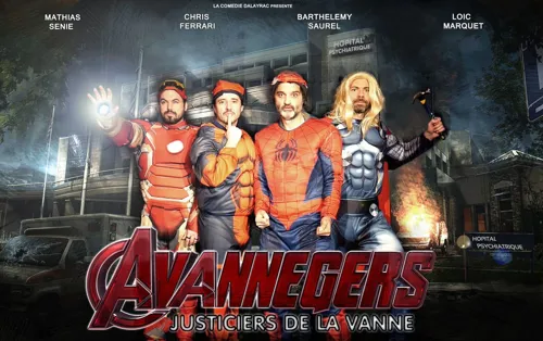 Affiche de Les Avannegers : Justiciers de la vanne
