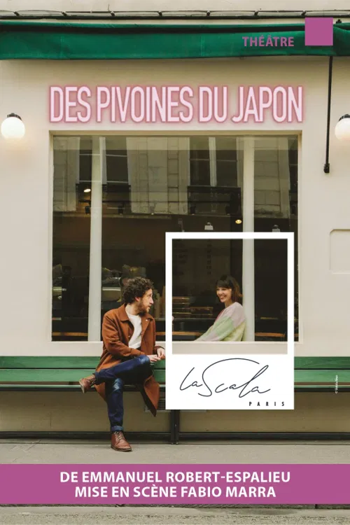 Affiche de Des pivoines du Japon