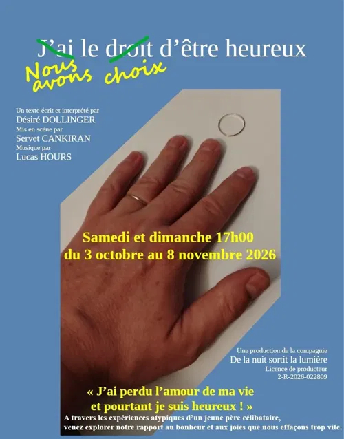 Affiche de J'ai le droit d'être heureux