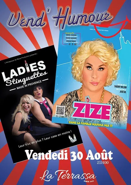 Affiche de Soirée de Clôture : Les Vend'humour