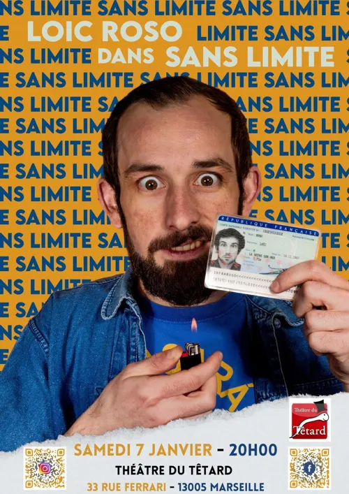 Affiche de Loïc Roso dans Sans limite