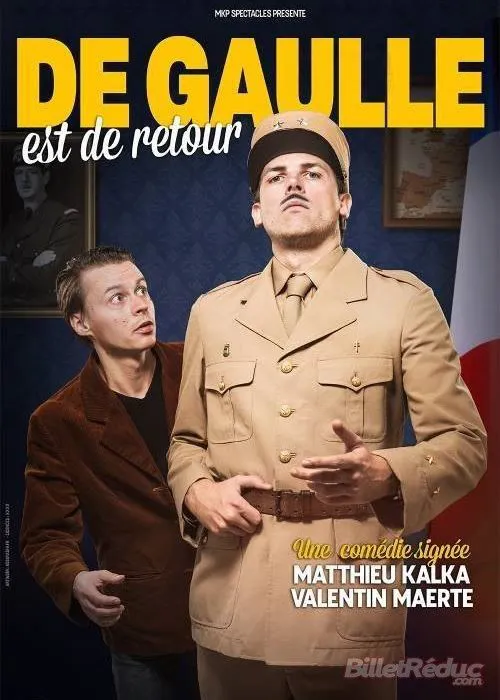 Affiche de De Gaulle le retour