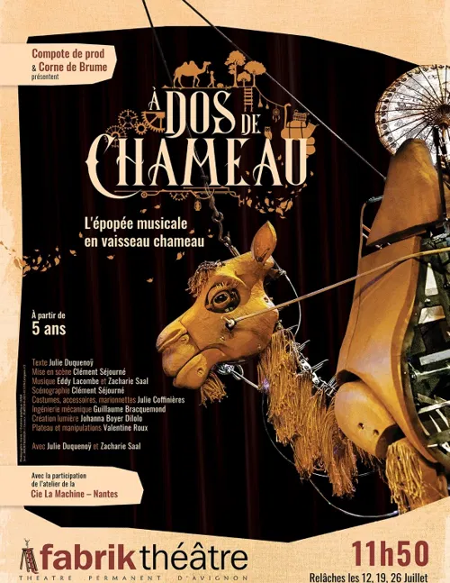 Affiche de À dos de Chameau