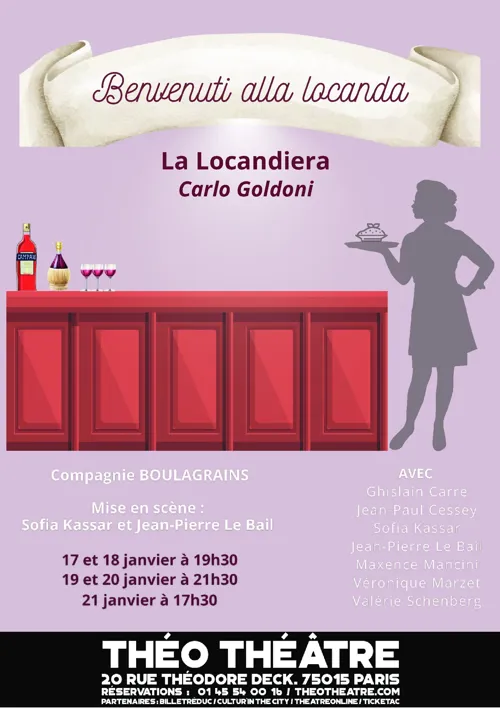 Affiche de La Locandiera