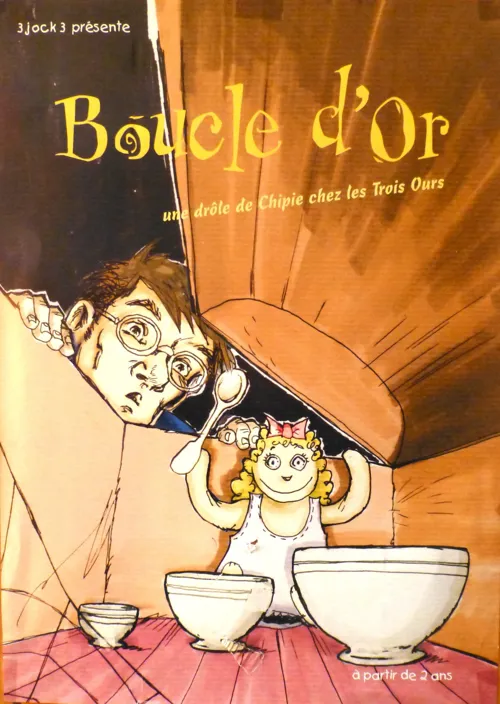 Affiche de Boucle d'or une drôle de chipie chez les 3 ours