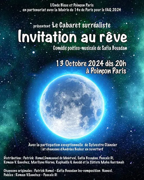 Affiche de Cabaret surréaliste : Invitation au rêve