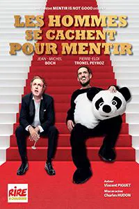 Affiche de Les hommes se cachent pour mentir