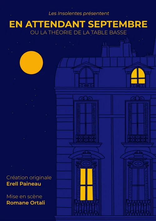 Affiche de En attendant septembre (ou la théorie de la table basse)
