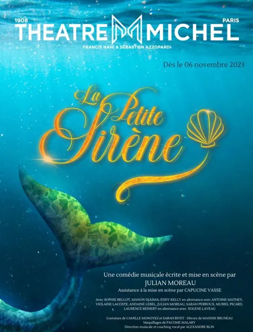 Affiche de La Petite Sirène, la comédie musicale
