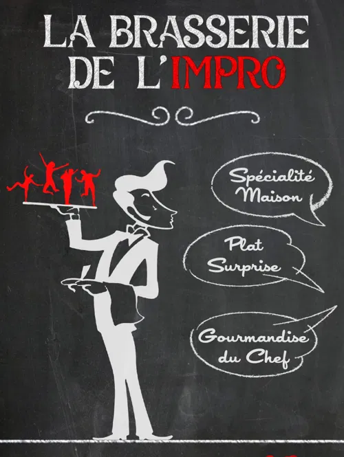 Affiche de La Brasserie de l'impro