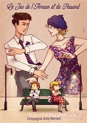 Affiche de Le jeu de l'amour et du hasard
