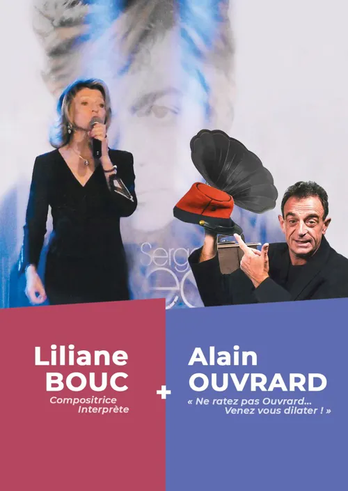 Affiche de Liliane Bouc et Alain Ouvrard sur scène