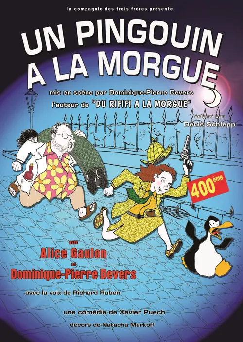 Affiche de Un pingouin à la morgue