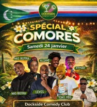 Dockside Comedy Club Spécial Comores - 