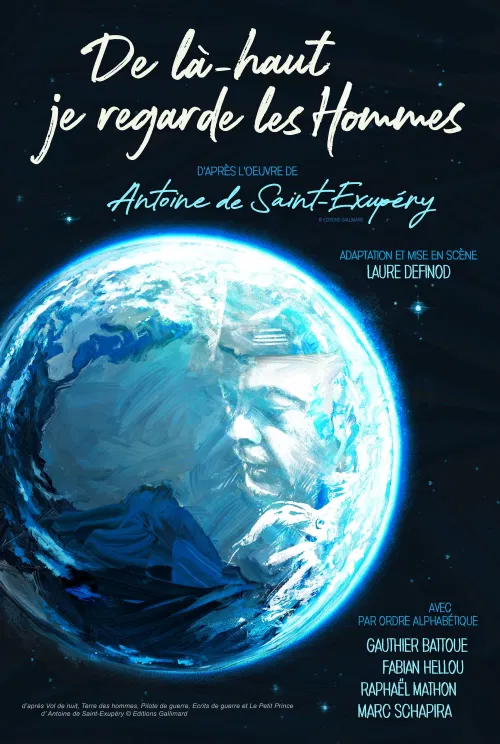 Affiche de De là-haut je regarde les Hommes