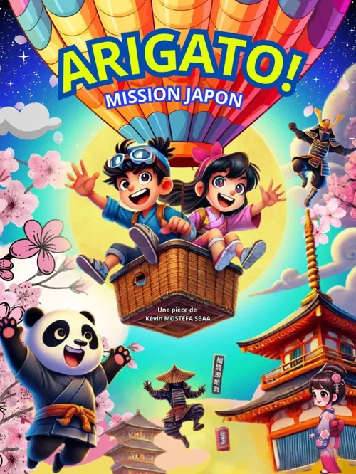 Affiche de Arigato ! Mission Japon