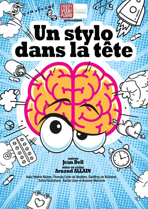 Affiche de Un stylo dans la tête
