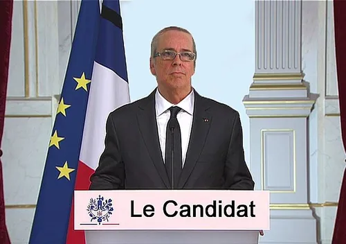 Affiche de Le candidat