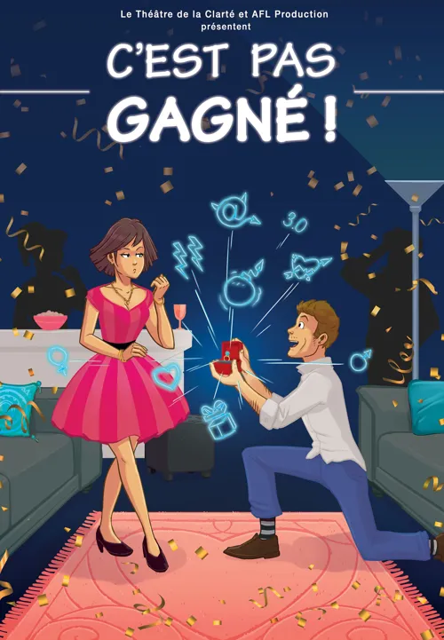 Affiche de C'est pas gagné