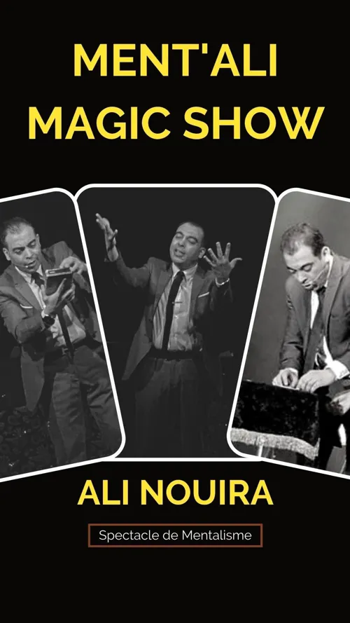 Affiche de Ment'Ali Magic Show