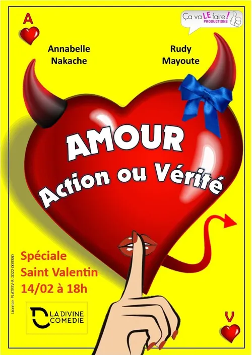 Affiche de Amour, Action ou Vérité ?