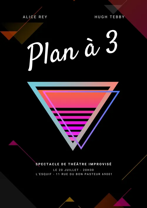 Affiche de Plan à 3