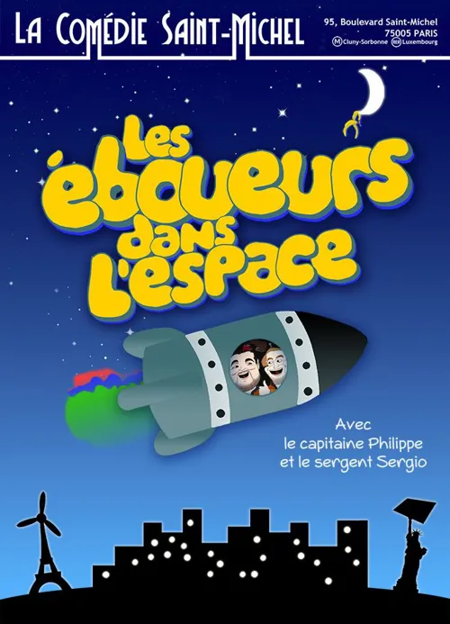 Affiche de Les Eboueurs dans l'espace