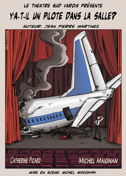 Affiche de Y'a-t-il un pilote dans la salle ?