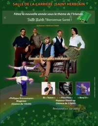 Soirée irlandaise : humour et magie - 