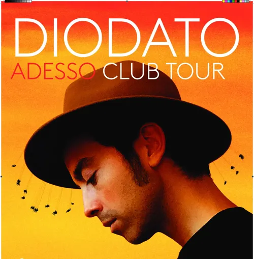 Affiche de Diodato Adesso CleubTour