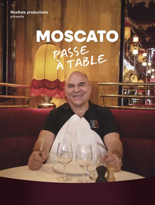 Affiche de Vincent Moscato | Nouveau spectacle en rodage