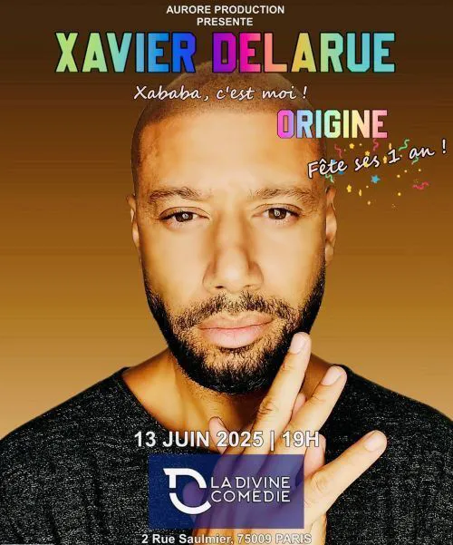 Affiche de Xavier Delarue dans Origine